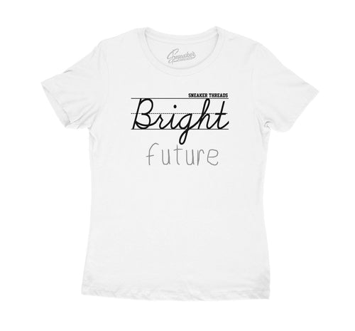 girls shirt collectionn designed to match the Jordan 11 metallic silver collection 