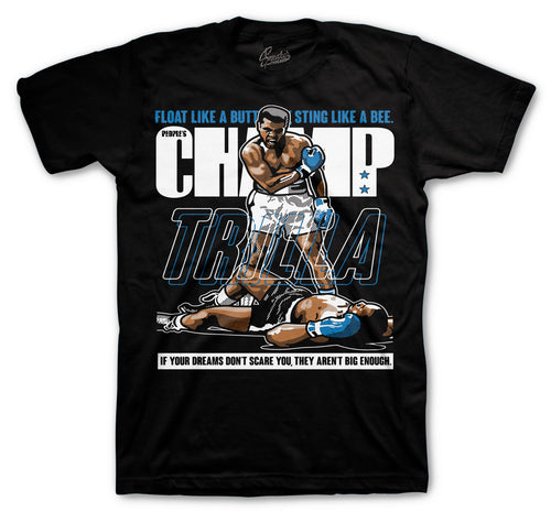 700 Bright Cyan Trilla Shirt