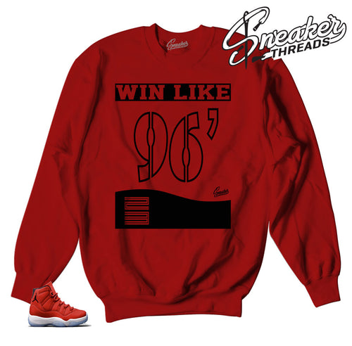 Jordan 11 win like 96 sweaters | Shoe box sweater.