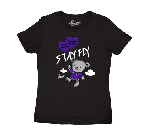 Womens - Dark Concord 12 Money Over Love Shirt