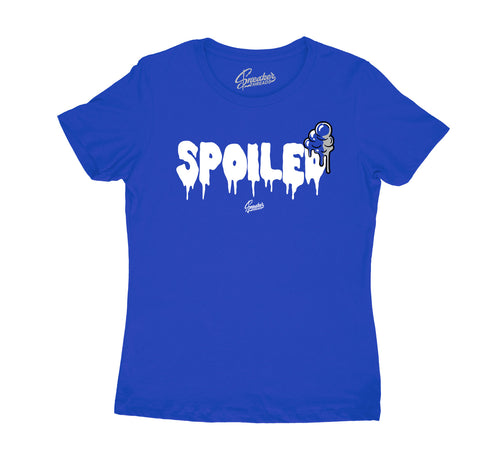 T shirt collection to go with racer blue Jordan 3 sneakers for women 