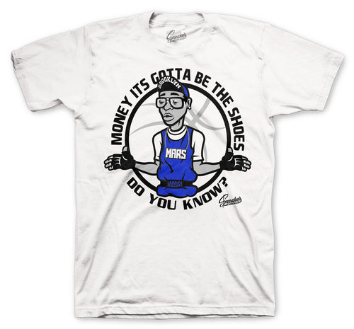 Shirt collection made to match the Jordan 3 blue cement sneakers