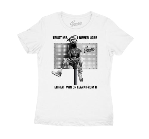 Womens Jordan Retro 11 cool grey Sneaker T-shirts And Matching ladies
