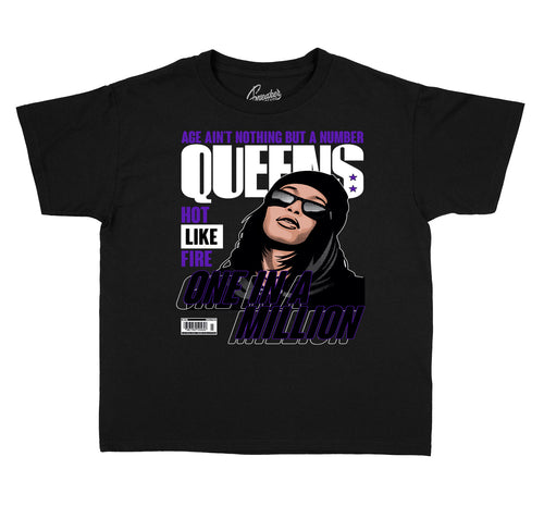 Kids - Dark Concord 12 Queens Shirt