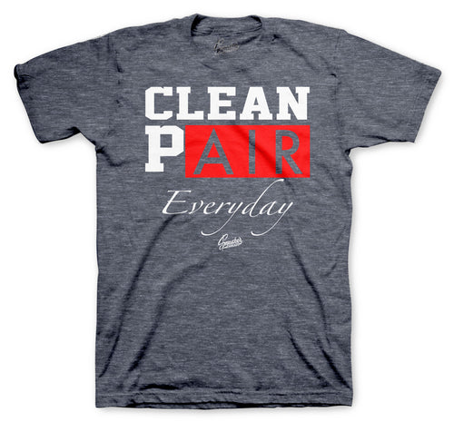 tee collection matching with the Jordan 3 denim fire sneakers