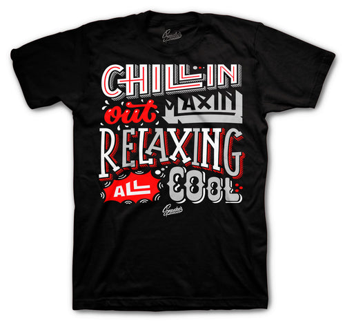 Fire Red Jordan 4 shirts