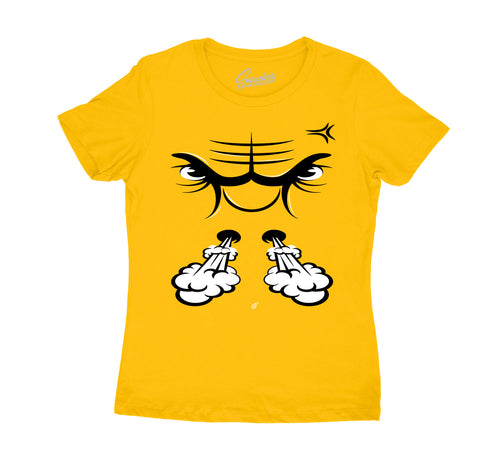 Jordan 11 citrus sneaker collection to match ladies t shirt collection 