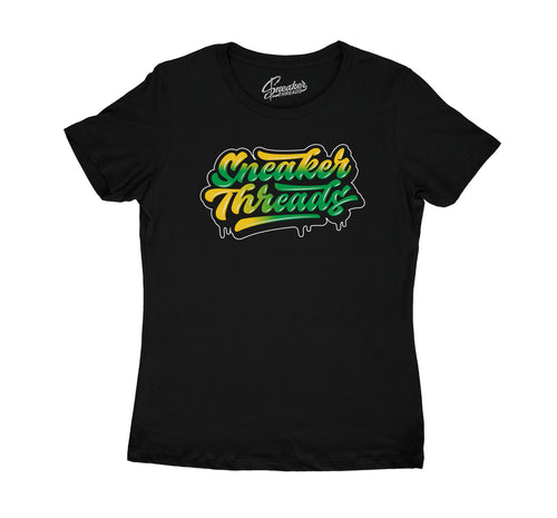 Womens sneaker tees match retro 10s seattle shoes.