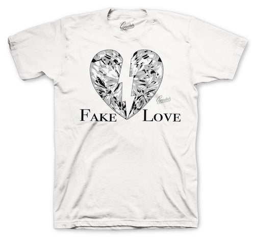 Retro 1 Silver Toe Love Shirt