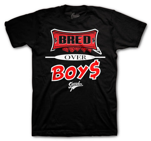 Retro 11 IE Bred Bred Over Boys Shirt