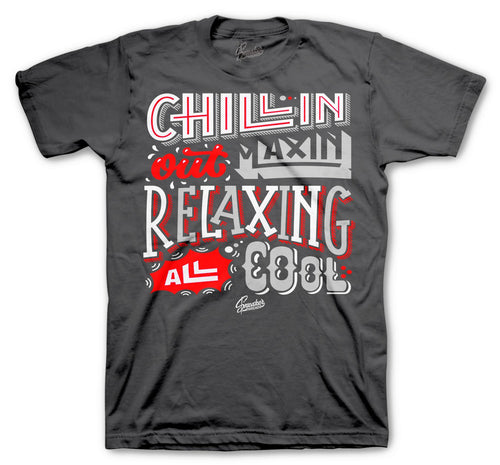dark grey 12s has matching tee collection made to match perfectly
