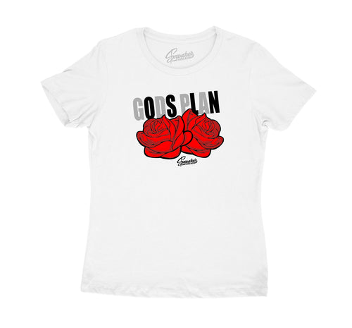 Womens - Red Cement 3 Gods Plan Shirt