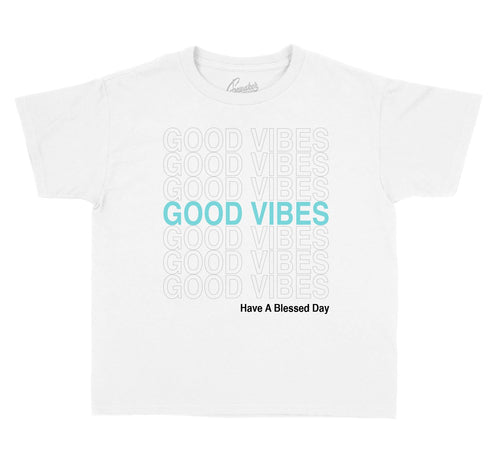 Jordan 13 island green kids sneakers that match kids t shirts