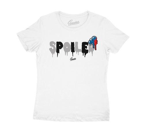 Womens shirts created to match the Jordan 4 what the four sneakers