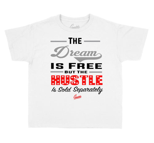 kids t shirt collection designed to match the Jordan 12 dark grey sneakers