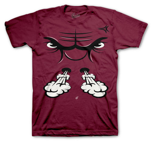 burgundy tees matching Jordan 8 burgundy sneakers