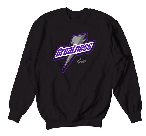 Retro 12 Dark Concord Greatness Sweater