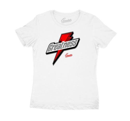 t-shirt for women designed to match the Jordan 12 dark grey sneakers