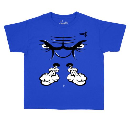 Kids Sneaker Jordan 5 Racer Blue matches with Kids Racer Blue Jordan 5 Shirts
