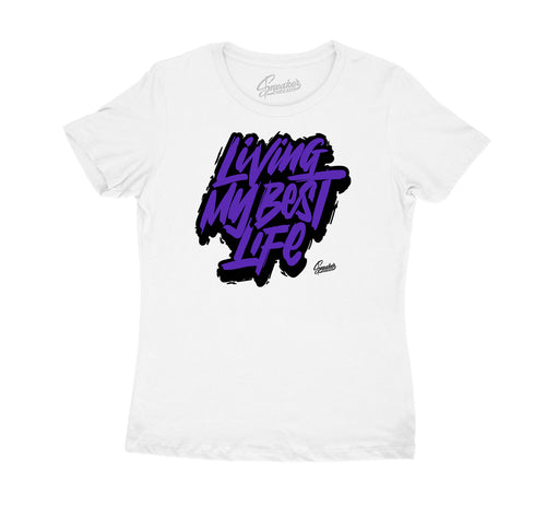 Womens - Dark Concord 12 Living Life Shirt