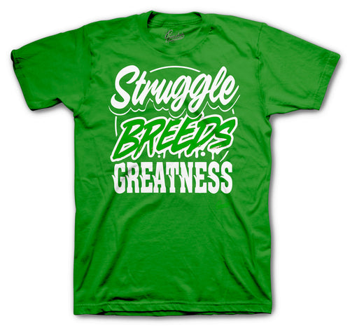 Green Metallic sneaker Jordan 4 collection goes with t shirt collection 