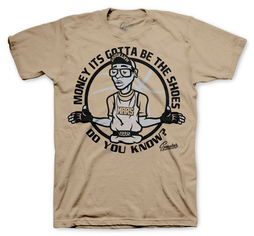 Jordan sneaker fossil mushrooms made to match with shirts