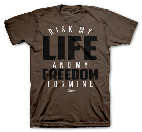 Retro 1 Dark Mocha My Life Shirt