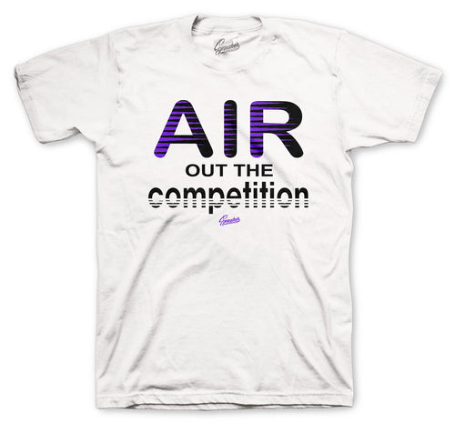 Sneaker collection has matching tee collection for the hyper grape air max 90s