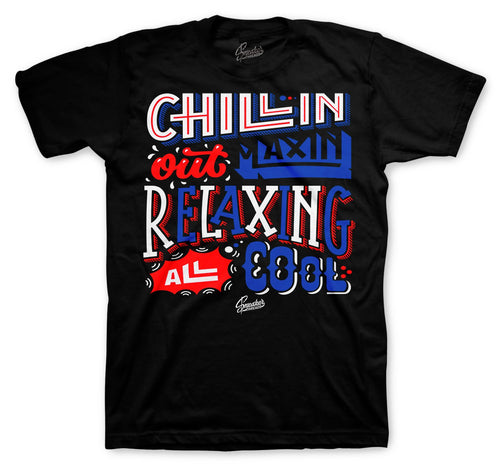 Loyal Blue Jordan 4 sneakers have a shirt collection for men