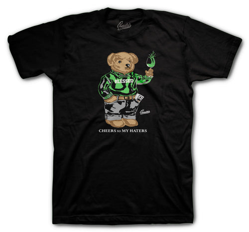 Retro 1 Zen Green Cheers Bear Shirt