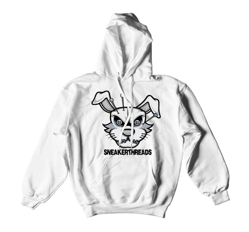 Retro 1 Neutral Grey ST hare Hoody