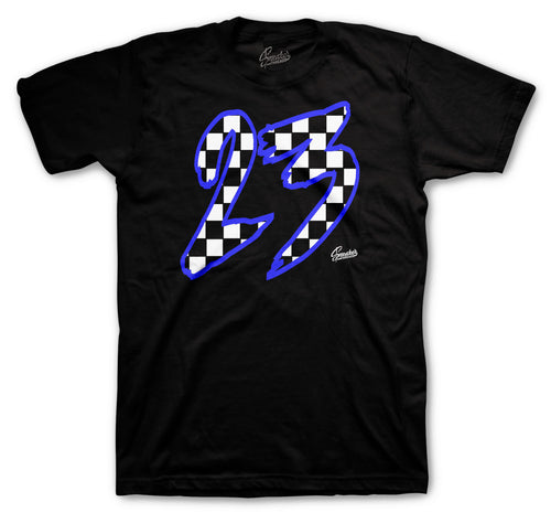 Racer Blue Jordan 3 matching guys tees