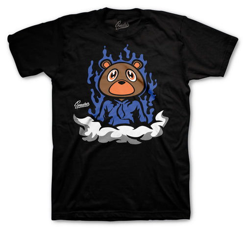 700 Bright Blue  Fly Bear Shirt