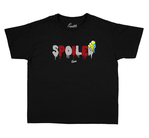 sneaker collection has matching shirts made for kids 