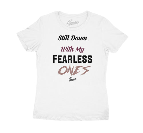 Jordan 1 High Og Fearless sneaker collection matching womens tees