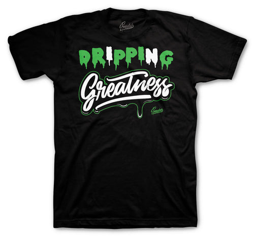 Retro 13 Lucky Green Drip Greatness Shirt