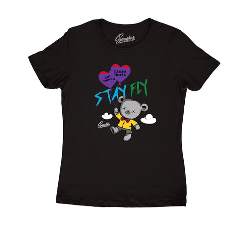 shirt collection for women designed to match the Jordan 13 playground sneakers