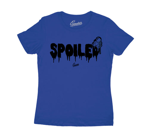 Hyper Royal Jordan 13 matching womens tees