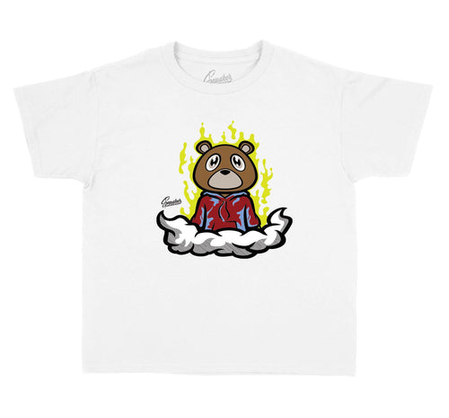 Kids tees made to match the yeezy yecheil sneakers