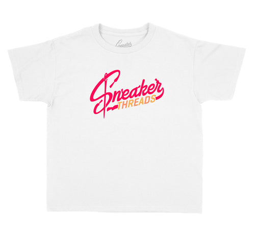 Shirts created to match the Jordan 12 Hot punch racer pink sneakers