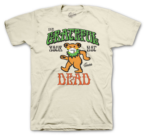 Dunk SB Grateful Alive Shirt - Sail/Orange