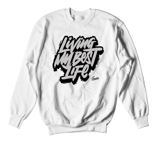 Jordan 11 metallic silver has matching crew sweaters