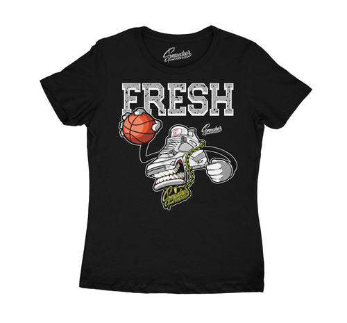 Womens - White Oreo 4 Fresh Fours Shirt
