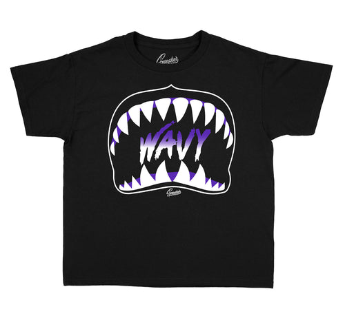 Kids - Dark Concord 12 Wavy Shirt