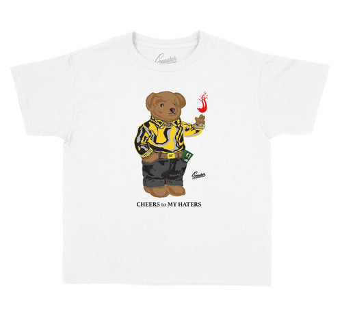 Kids shirts to match best with Jordan 12 reverse Taxi