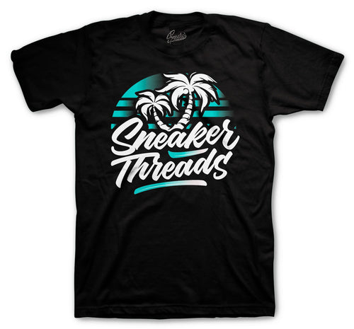 shirt collection matching Jordan 4 island green sneakers