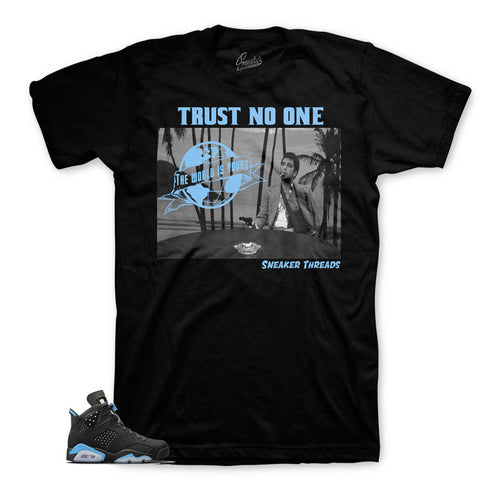 Jordan 6 UNC sneaker tees.