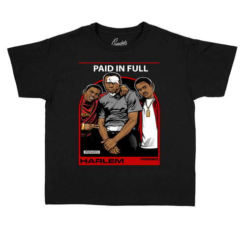 Red Flint Jordan 13 kids t shirt collection 