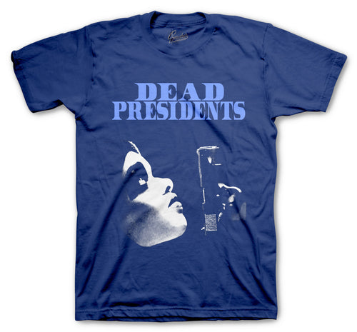 Retro 12 Indigo Dead Pres Shirt