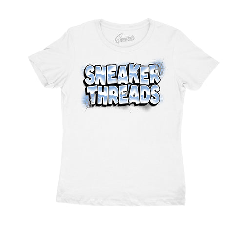 Legend Blue Jordan 11 sneaker collection ladies tees